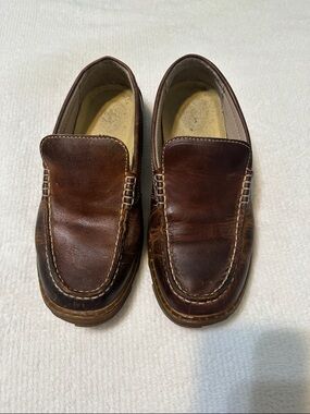 Doc Martens Brown Leather Slip-On Loafers
